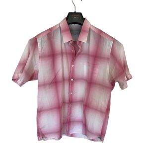 Ted Baker London Short Sleeve Shirt Size 5 (L)
